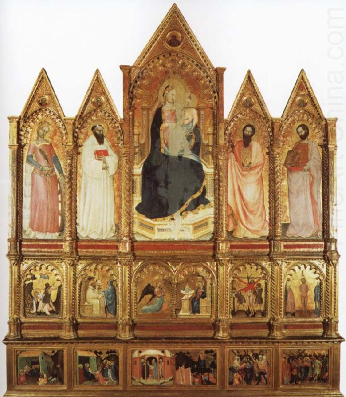GIOVANNI DA MILANO Polyptych china oil painting image